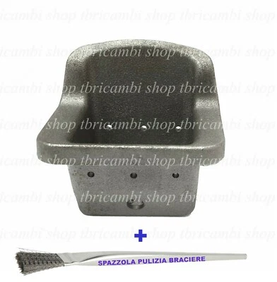 BRACIERE PER STUFE A PELLET QUEEN-FOCO-CANADIAN-QLIMA-KING-ADLER-RIDE-TECTRO TBH