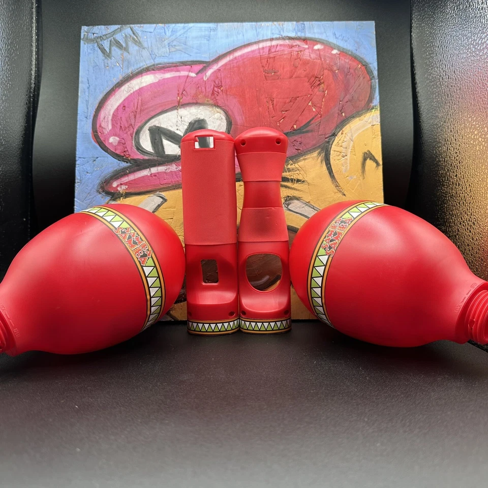 GameOn Red Samba Samba Maracas (B001ELEXPW) Navigation Controller/Nunchuck - Image 2 of 3