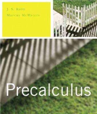 Precalculus - Hardcover By Ratti, J S - GOOD