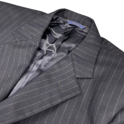 #ad #ad Brooks Brothers x Loro Piana Men#x27;s 1818 Madison Blazer Navy Stripe • USA • 44R $75.65