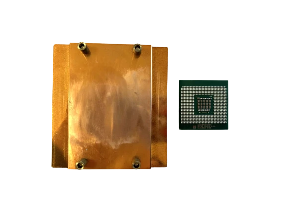 Intel CPU Sockel 604 Xeon 3200DP/2M/800 - SL7ZE inkl. Lüfter - Bild 2 von 2