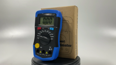 Multimètre Numérique Testeur De Condensateurs HoldPeak HP-36D - Mesure Capacité 200pF à 20mF - Avec Rétroéclairage Et Data Hold