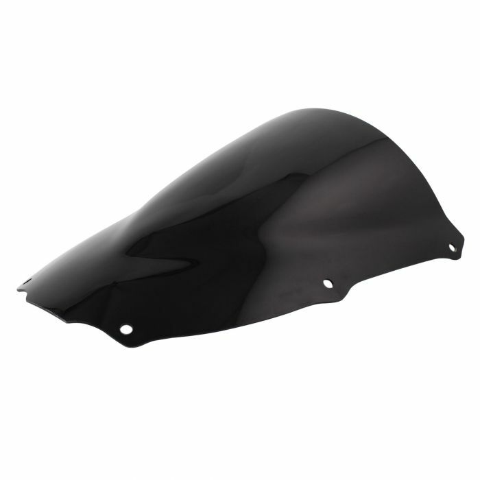 KAWASAKI ZX6R NINJA  AIRBLADE DOUBLE BUBBLE RACING SCREEN- DARK SMOKED