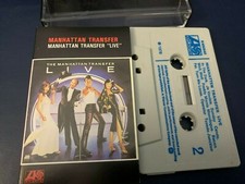 Manhattan Transfer Live 1978 UK Cassette - never released in the US on cassette