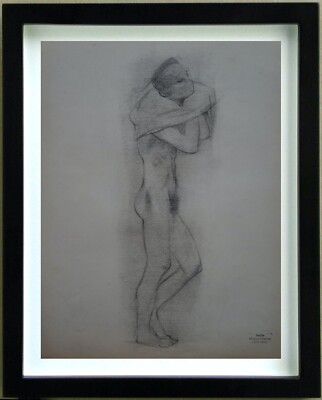 Charcoal Drawing Study Character Stamp Workshop of MAURICE COLASSON (1911/1992)