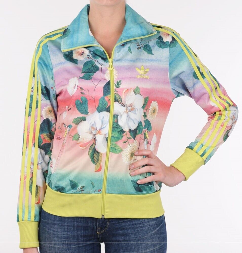 Rare Adidas x Farm Floralina Track Jacket Floral Firebird Rare Adidas x Farm Floralina Track Jacket Floral Firebird