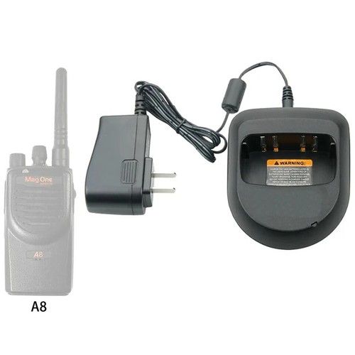 Chargeur Rapide PMLN4685A pour MOTOROLA Radio Mag One BPR40 A8 A6 M106 BC130 - Photo 3/4