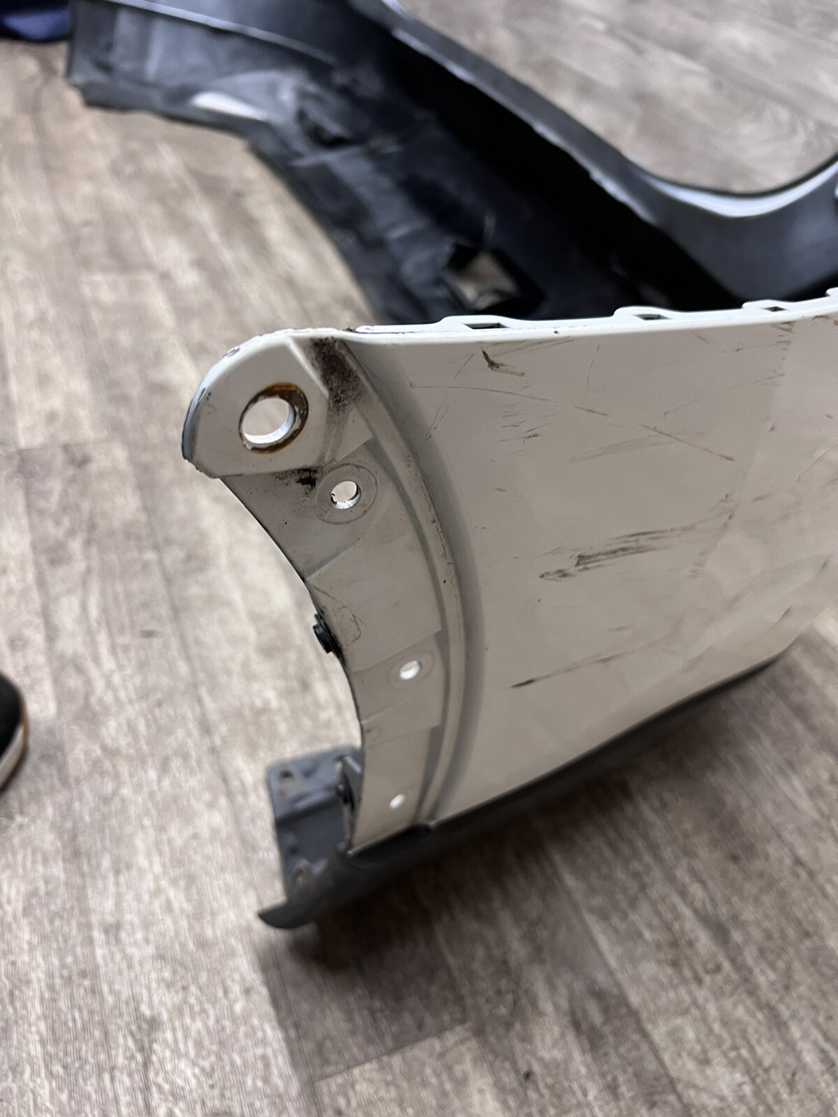 Rear Bumper Cover Nissan Rogue S SL SV White 20142016 Genuine OEM