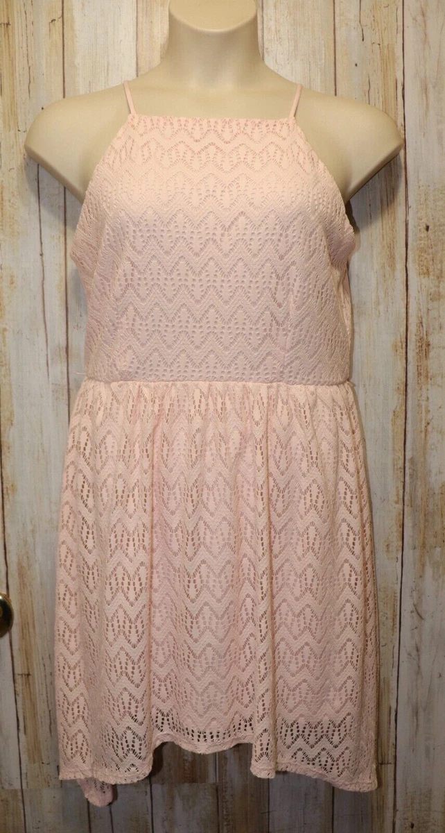 No boundaries sleeveless lace dress cheap