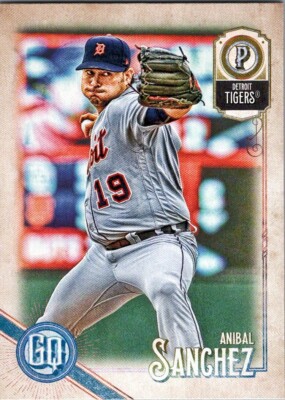 2018 Topps Gypsy Queen #52 Anibal Sanchez Detroit Tigers