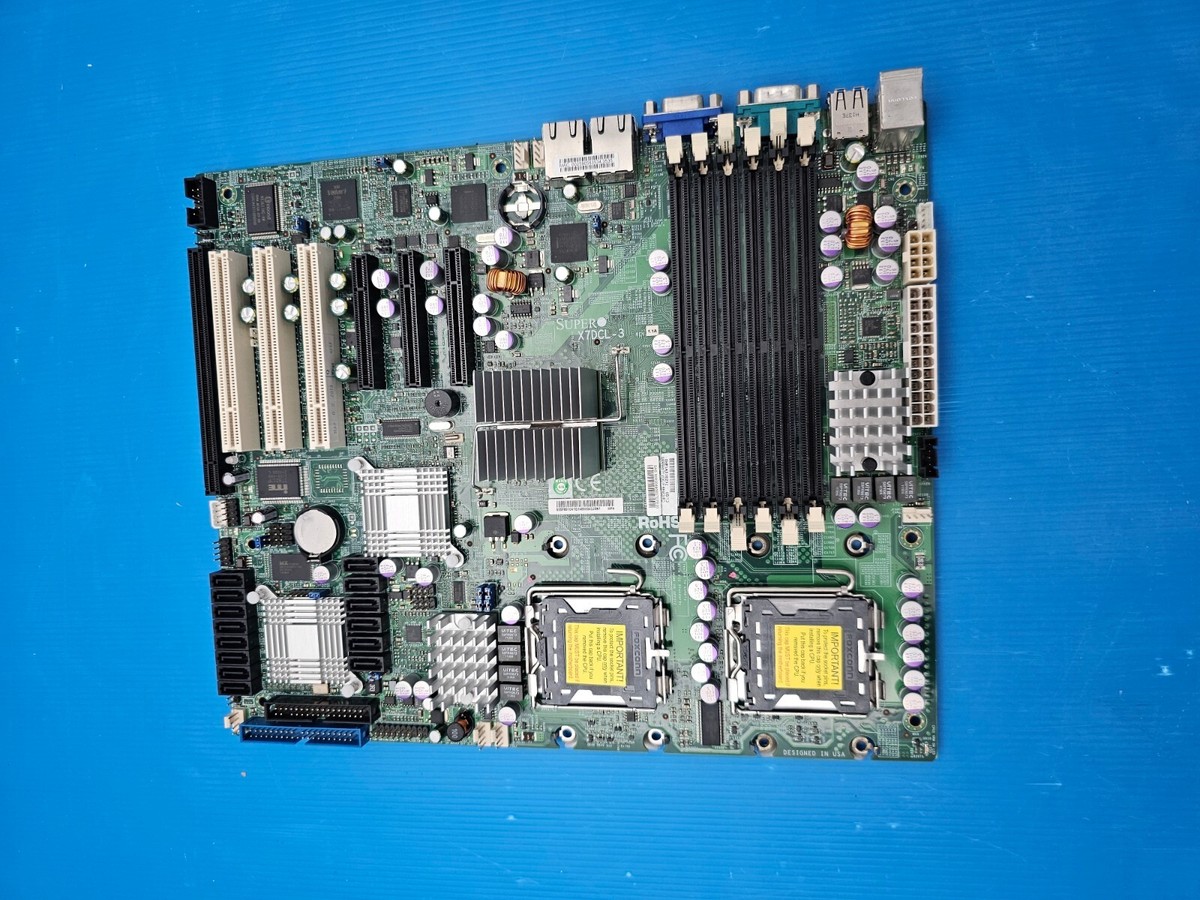 Carte Mère Supermicro X7DCL-3 + Ventilateur - Occasion Comme Neuf