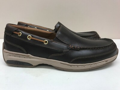 Dunham Waterford Slip On Brown CH0503 D Medium 