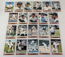 1979 OPC O-Pee-Chee baseball NY YANKEES NEAR FULL TEAM SET ~ 21/23