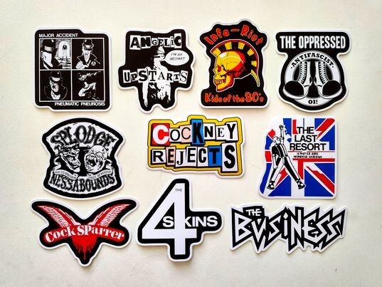 NEVERTRUST MA-1　skins Oi PUNK size2 Amazon.com: Vol. 1-Skins N Punks: CDs & Vinyl