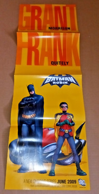 Batman and Robin - Promo Poster - (2009) - DC Comics - Grant Morrison
