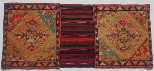 Vintage Traditional Handcrafted Turkish Kilim Rug for Home Décor 72x31 cm