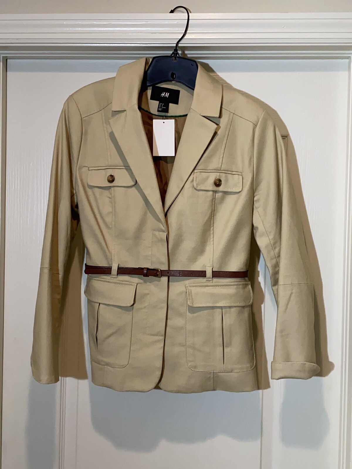 smart belted coat