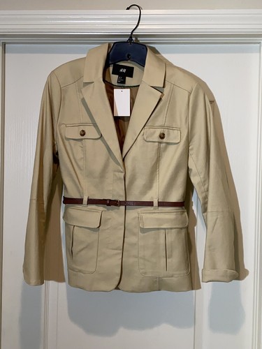 Smart Belted Coat Jacket 