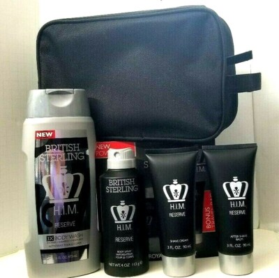 BRITISH STERLING H.I.M RESERVE GET THE ROYAL TREATMENT SPECIAL EDITION GIFT SET