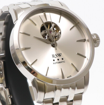 RSW - Swiss Automatik Open-Heart Uhr - RSWA139-SS-1 - Herren 