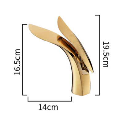 All-Copper bathroom Faucet sink hot and cold Hotel Outdoor Washing titanium taps