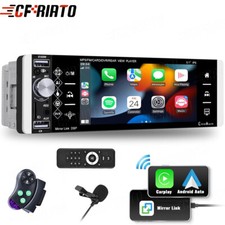 1 DIN Autoradio CarPlay Android Auto Mit 5.1 ...