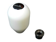 M10x1.25 White Delrin Teflon Light Weight Race Shift Knob For Nissan 300zx Z32