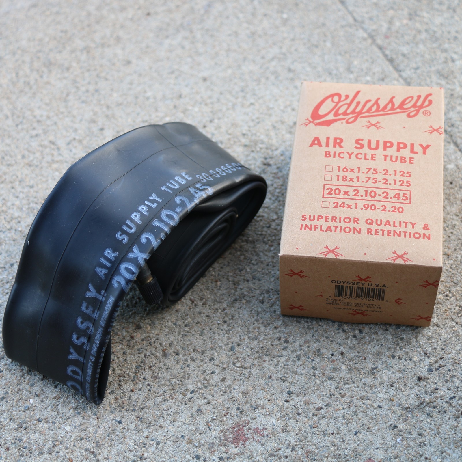 ODYSSEY BMX BIKE AIR SUPPLY BICYCLE INNER TUBE 20x2.10-2.45" 