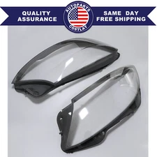2Pcs Headlamps Headlight Lens LH&RH For Mercedes-Benz W222 S-Class 2014-2017
