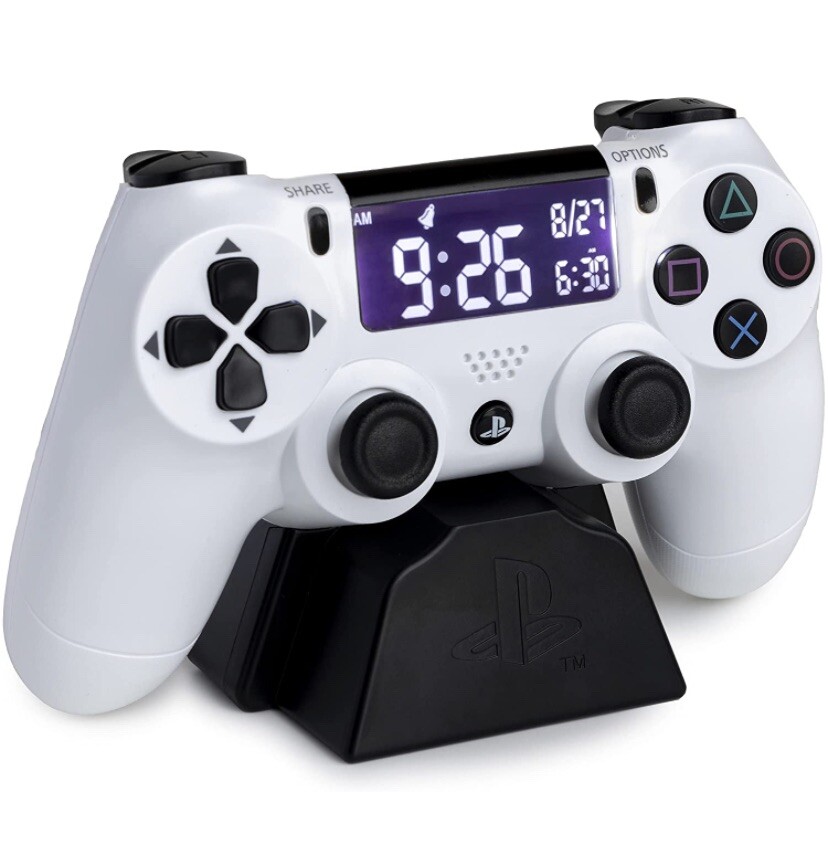 2021 Paladone - Sony - White PlayStation Controller Digital Alarm Clock
