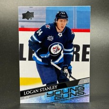 2020-21 Upper Deck Hockey #703 Logan Stanley Young Guns Rookie RC