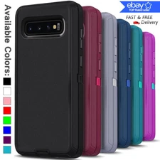 For Samsung Galaxy S10 S10E S10+ Shockproof Rugged Heavy Duty Phone Case Cover