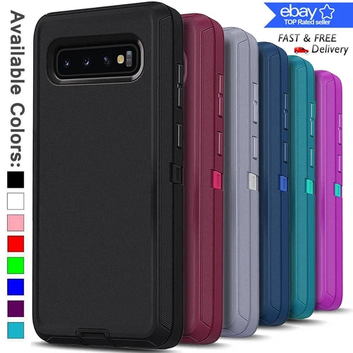 For Samsung Galaxy S10 S10E S10+ Shockproof Rugged Heavy Duty Phone Case Cover