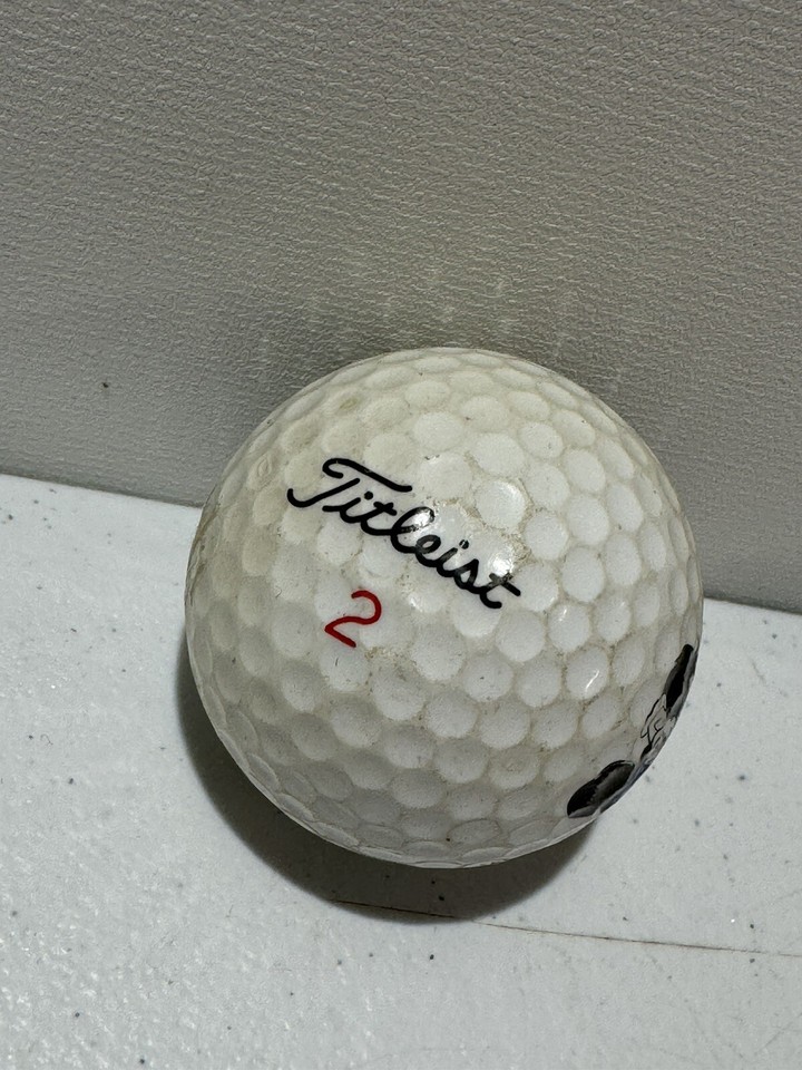 Disney Golf Ball Mickey Mouse Logo Disney Channel Titleist 2 Unique