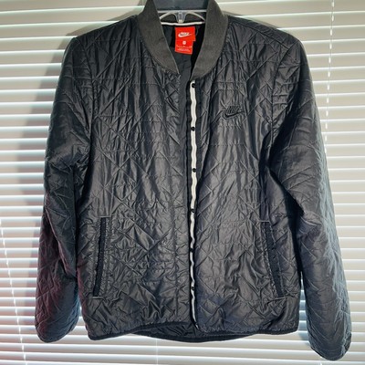nike quilted bomber
