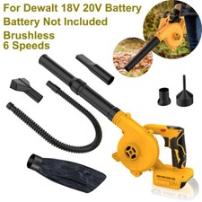 Cordless Leaf Blower for Dewalt 18V 20V Battery 2in1 Electric Leaf Blower&Vacuum