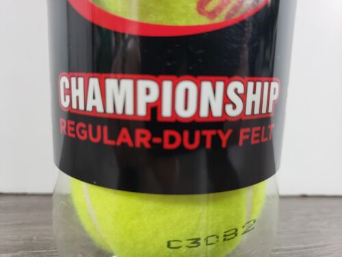 NEW 1 CANISTER PENN CHAMPIONSHIP REGULAR Duty Tennis Balls 1 CAN 3 BALLS - Picture 2 of 4