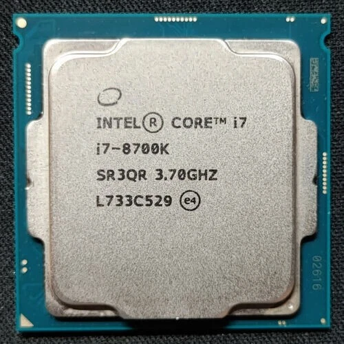 Intel Core i7 8700K 4.70 GHz Hexa-Core (BX80684I78700K) Processor box - Image 2 of 2