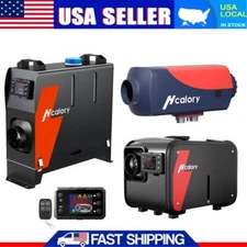 Hcalory 5/8 KW W/ LCD Remote Control Diesel Air Heater For Car RV Camper Indoor