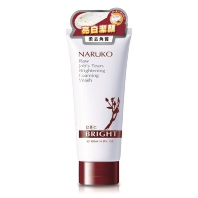 [NARUKO] Raw Job s Tears Brightening Foaming Facial Wash Cleanser 120g NEU