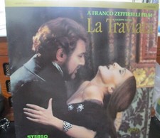 LASERDISC, LA TRAVIATA, VERDI, ZEFFIRELLI FILM, STEREO EXTENDED PLAY, 1985 MCA