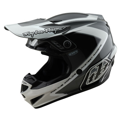 2025 TROY LEE DESIGNS TLD GP HELM SHUTTER GRAU ERWACHSENE MOTOCROSS NEU OFF ROAD MX