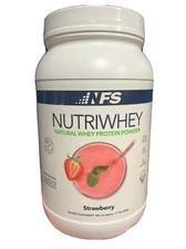 NF Sports Nutriwhey All Natural Whey Protein Powder Strawberry 23 Servings