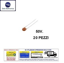 CONDENSATORE POLIESTERE 100nF 50V P=5mm 0,1uF 0.1UF POLY BOX ( = 500 PEZZI - Foto 9