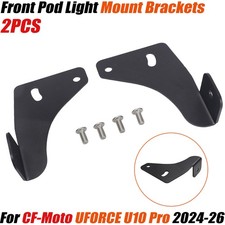2x Front Pod Light Mounting Bracket For CFMOTO UFORCE U10 Pro Heavy Duty 2024-26