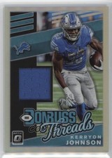 2019 Panini Donruss Optic Donruss Threads Kerryon Johnson #DT18 tx8
