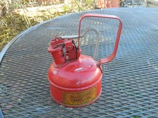 Justrite 1 Pint Safety Can Small 7" tall