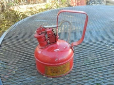 Justrite 1 Pint Safety Can Small 7" tall