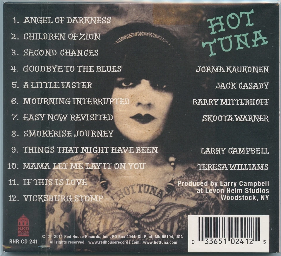 Hot Tuna – Steady As She Goes | CD Digipak incl Tattoo | wie neu - Bild 2 von 4