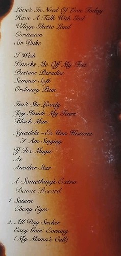 Stevie Wonder Songs In The Key Of Life Double Viny 1976 W Book No 45 Soul Funk - Bild 2 von 7